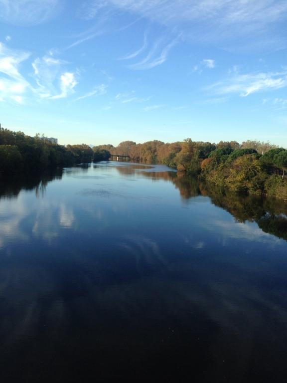 la Garonne  en automne