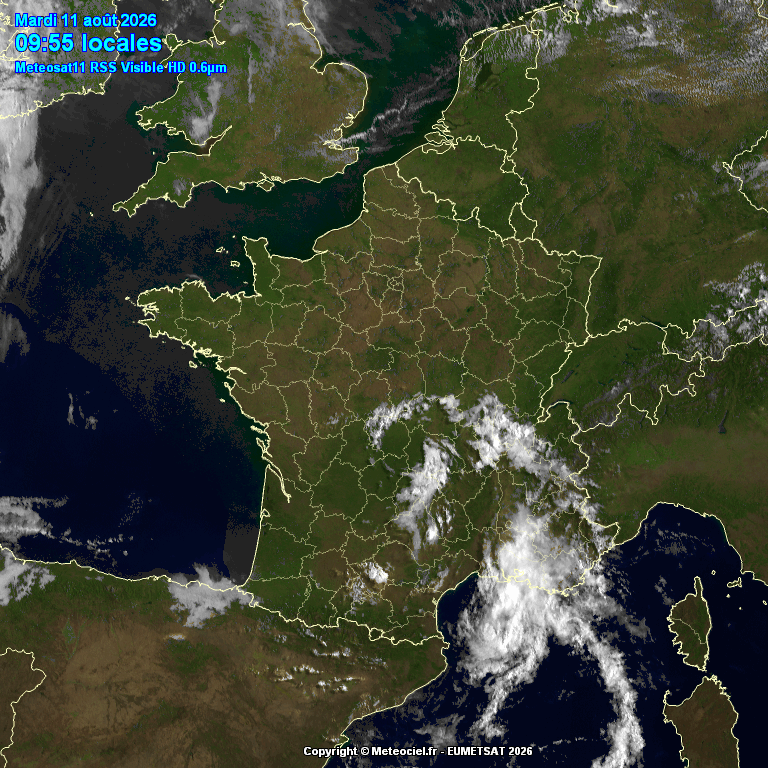 Image d'illustration pour Suivi des nuages en France