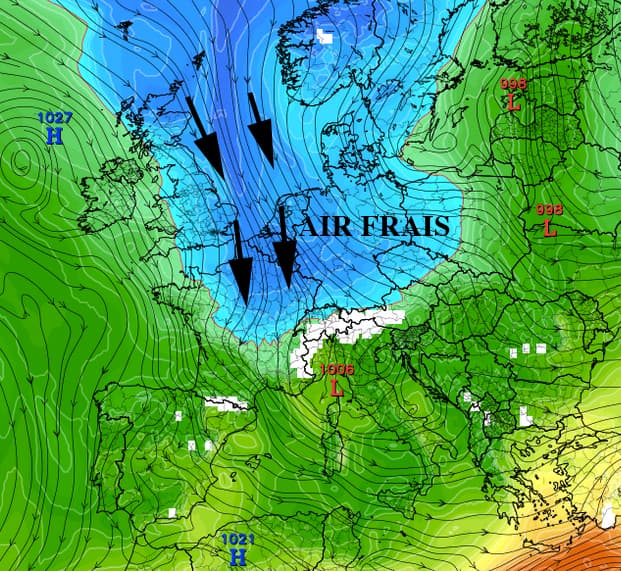 Image d'illustration pour Nuages et fraicheur : changement de temps en ce week-end de Pentecôte