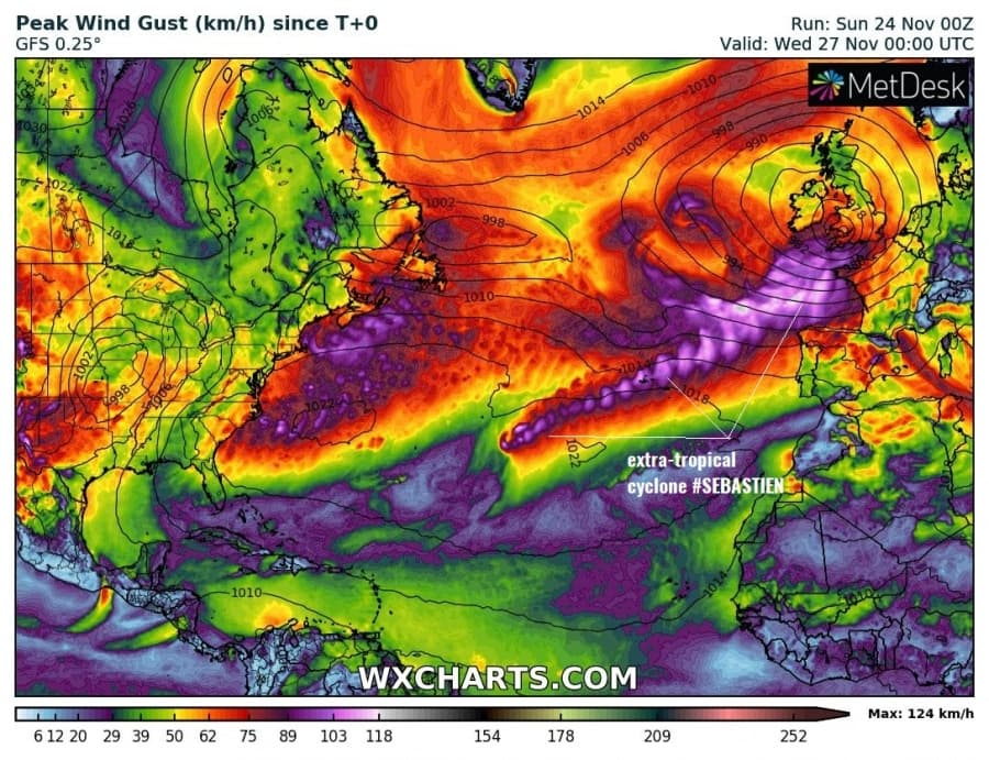 Image d'illustration pour Tempête et submersion marine sur l'Ouest de la France ces 26 et 27 Novembre